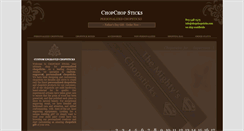 Desktop Screenshot of chopchopsticks.com